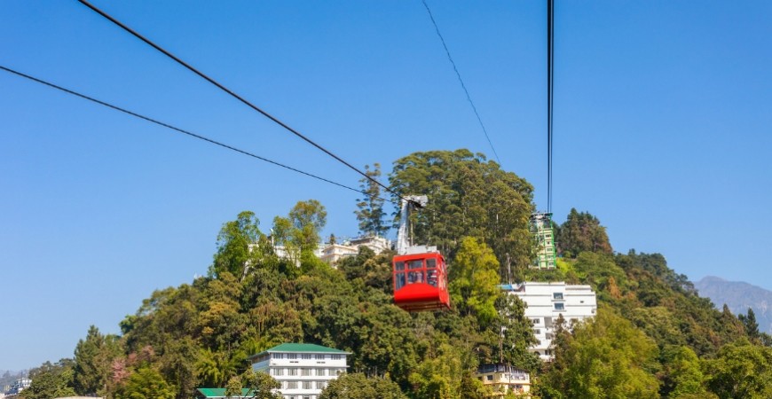 Cable Car Ride: Get Gangtok's Bird Eye View