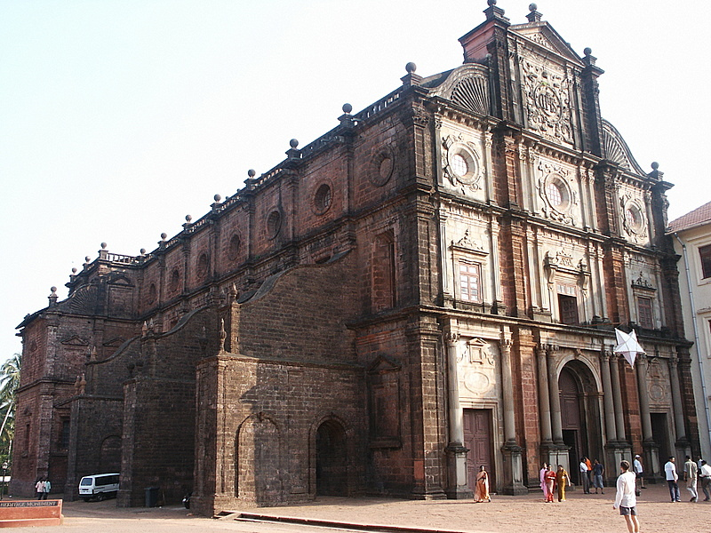 basilica of bom jesus church old goa