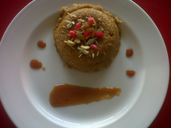 semolina and jaggery pudding recipe