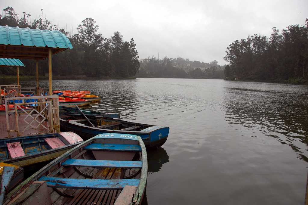 Image Name-Ooty Lake and Boat House