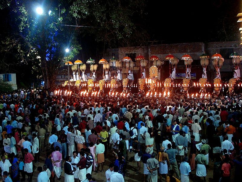 kerala Arattupuzha Pooram festival 2013
