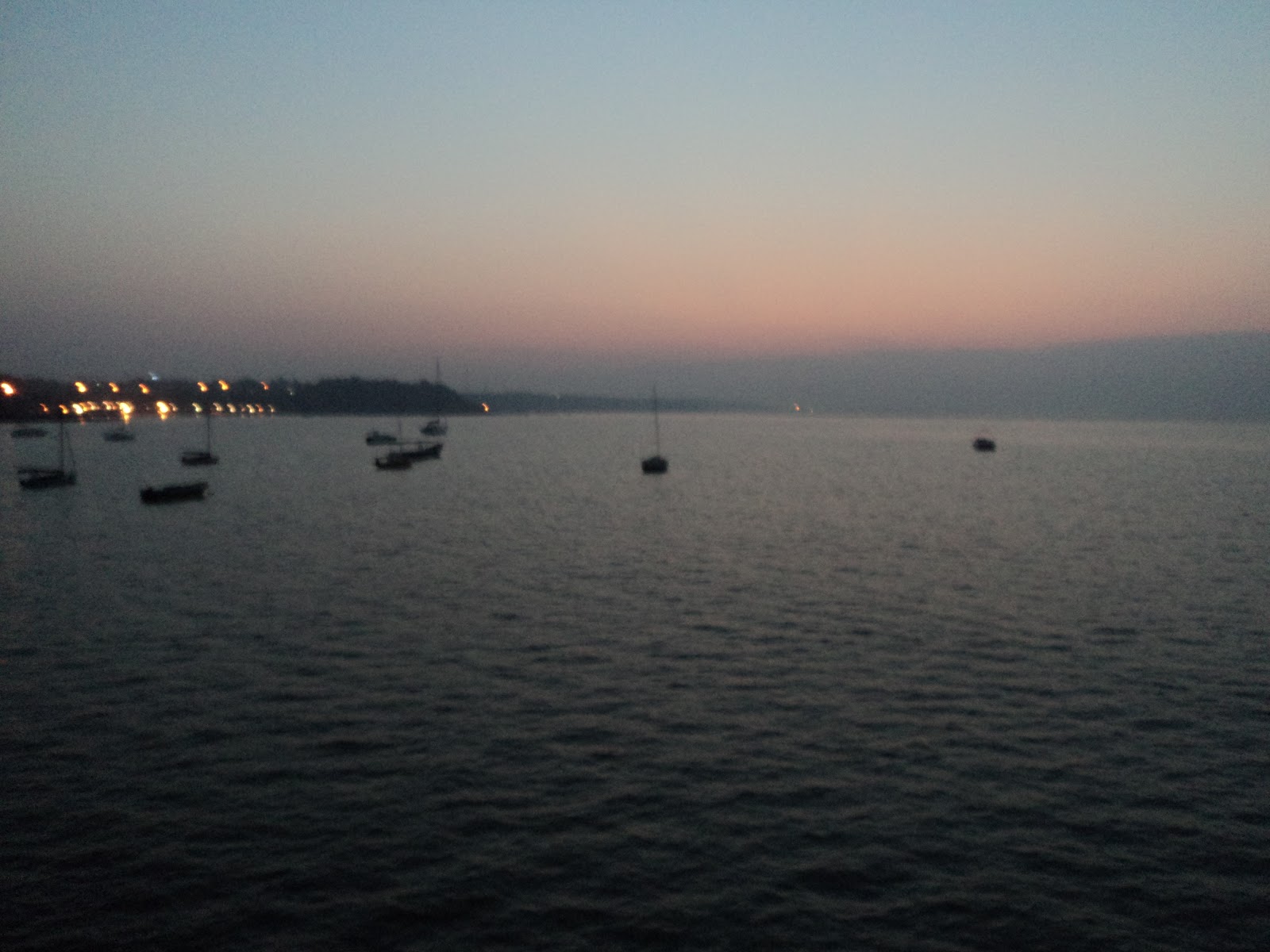 Before Sunrise in Goa Beach