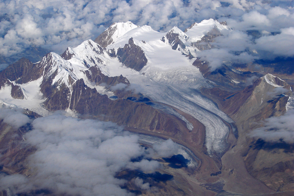 The Great Himalayas - Image of Himalayan Mountains - Aerial View
