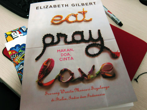 Eat pray love - Best travel books in India