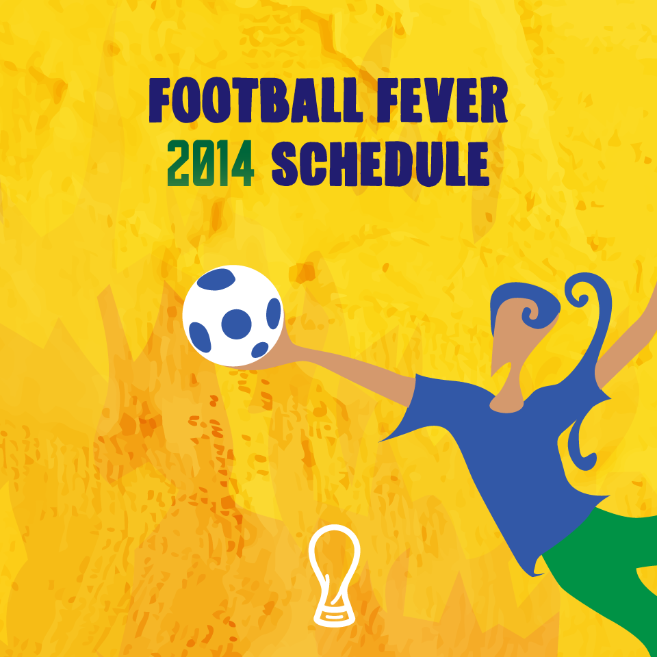 Football World Cup Schedule Brazil 2014