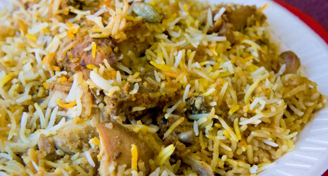 Chicken biriyani