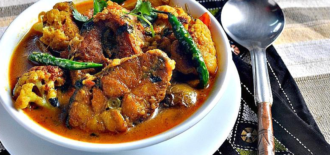 Fish Curry with Vegetables