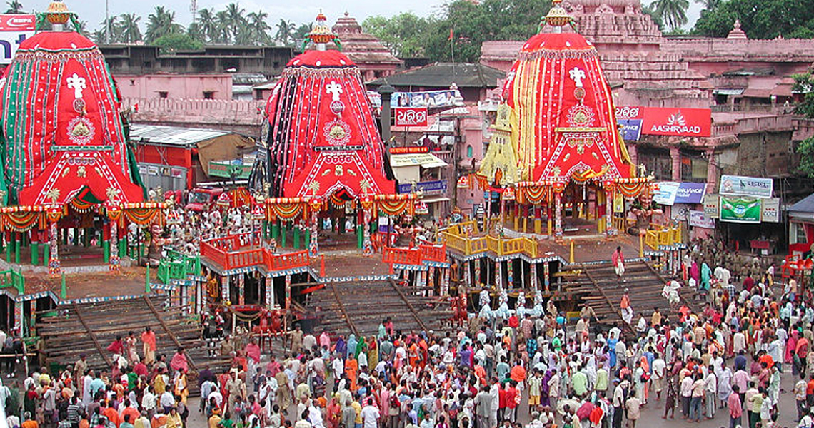 Nabakalebar Rath Yatra in orissa