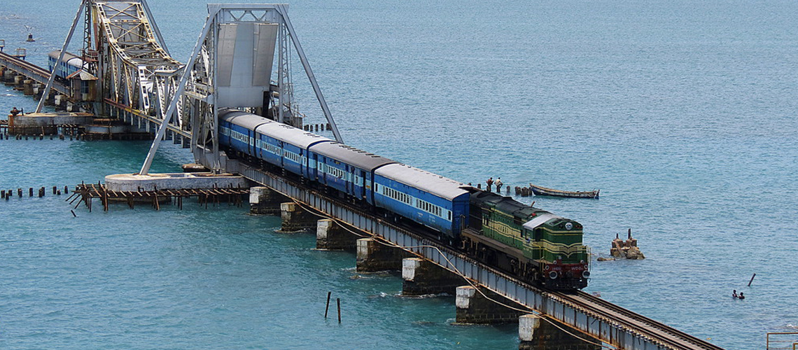 Pamban railway bridge