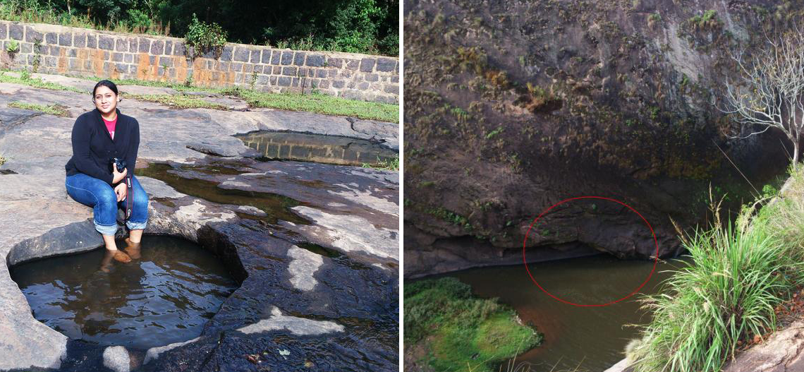 Sitting in the rock pools made by lightning | The Cave of Death