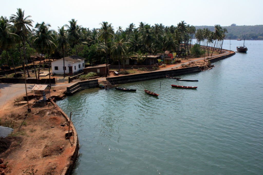 Boating at Chapora river Goa - Places to Visit in Goa