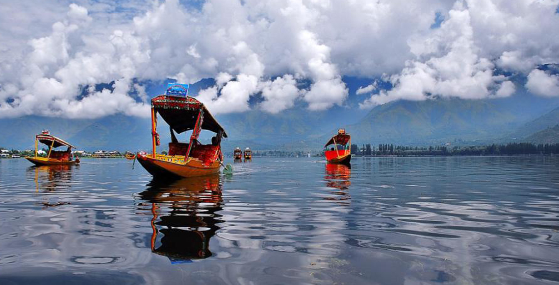 Dal lake in Kashmir