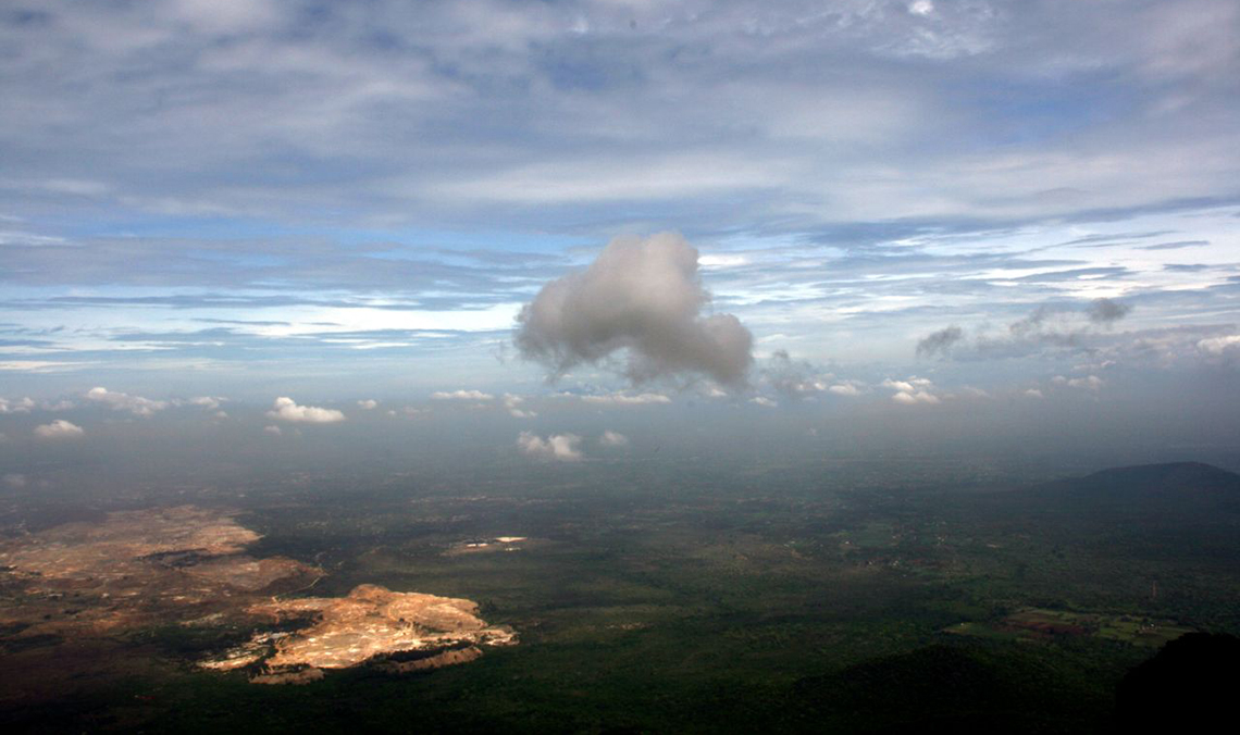 Image Name - Yercaud Cloud View - Monsoon Season