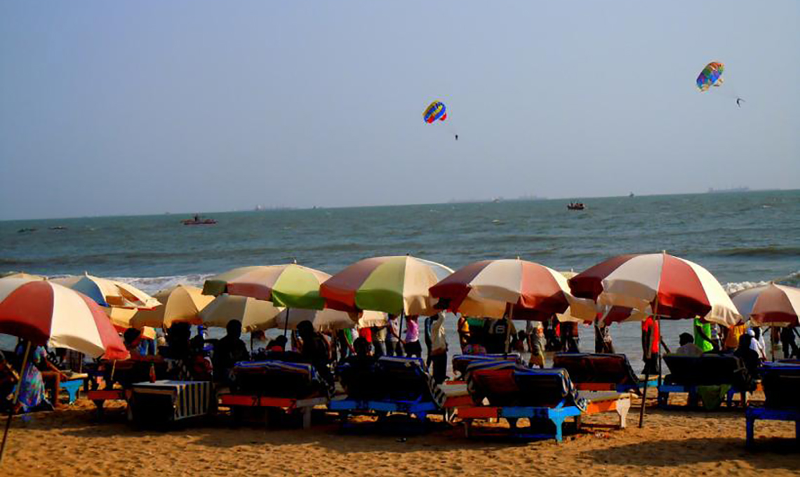 Image Name - baga beach goa images