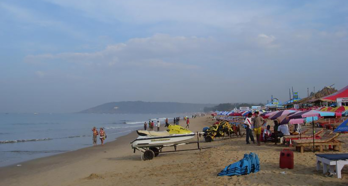 Image Name - calangute beach goa images