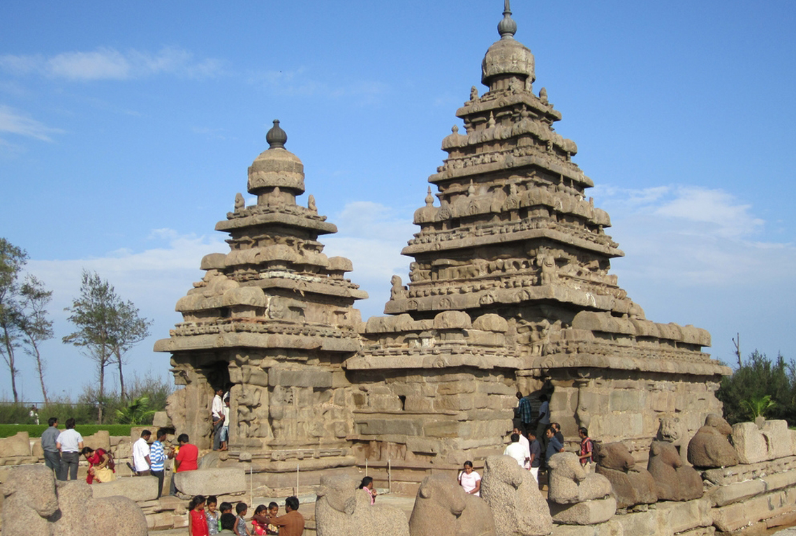 Image Name - mamallapuram sea shore temple