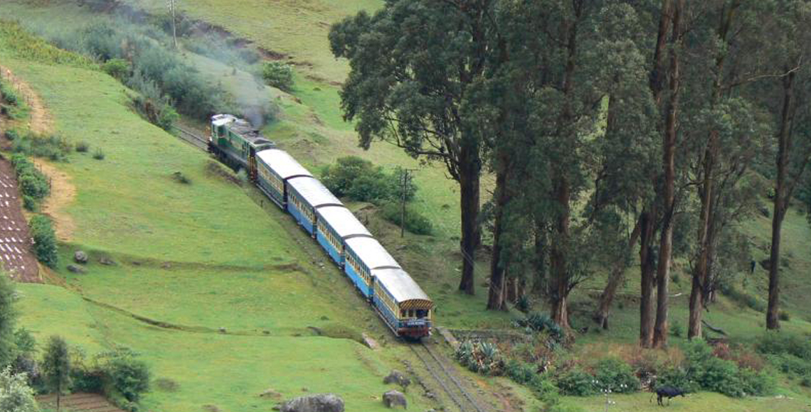 Ooty Toy Train Monsoon