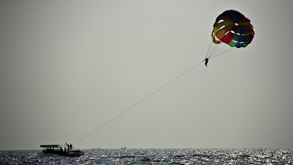 Parasailing in Goa Beach - Adventerous Sports in Goa