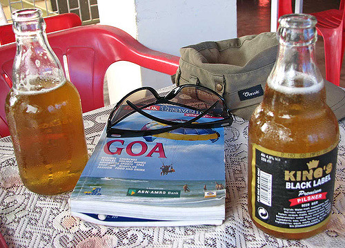 Goa's famous Kings beer