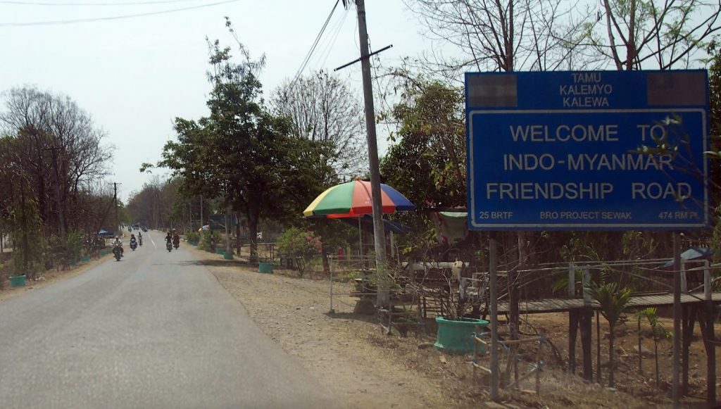 India Myanmar border