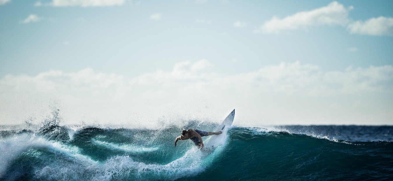 Surfing in India