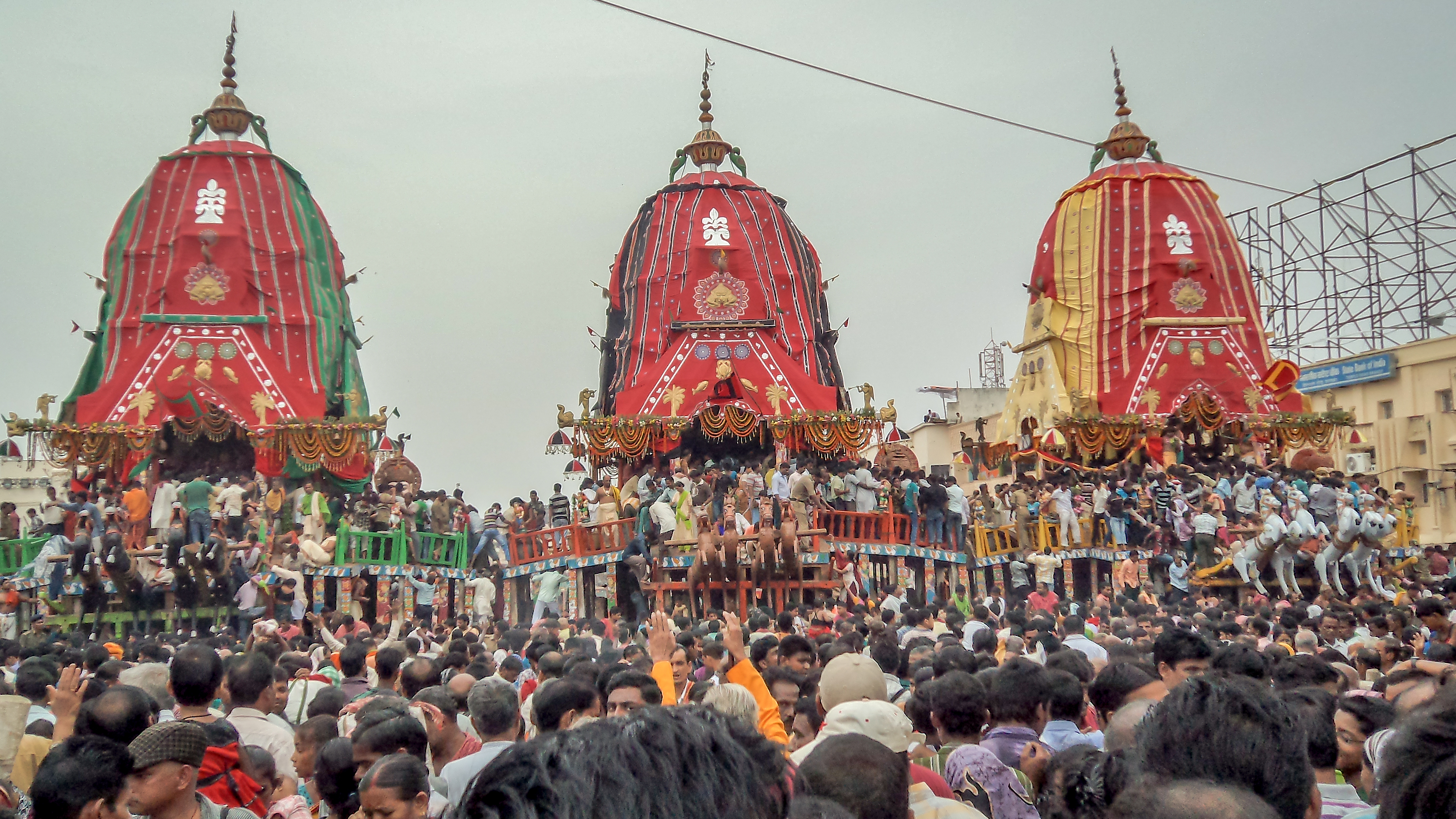 Procession During Rath Yatra