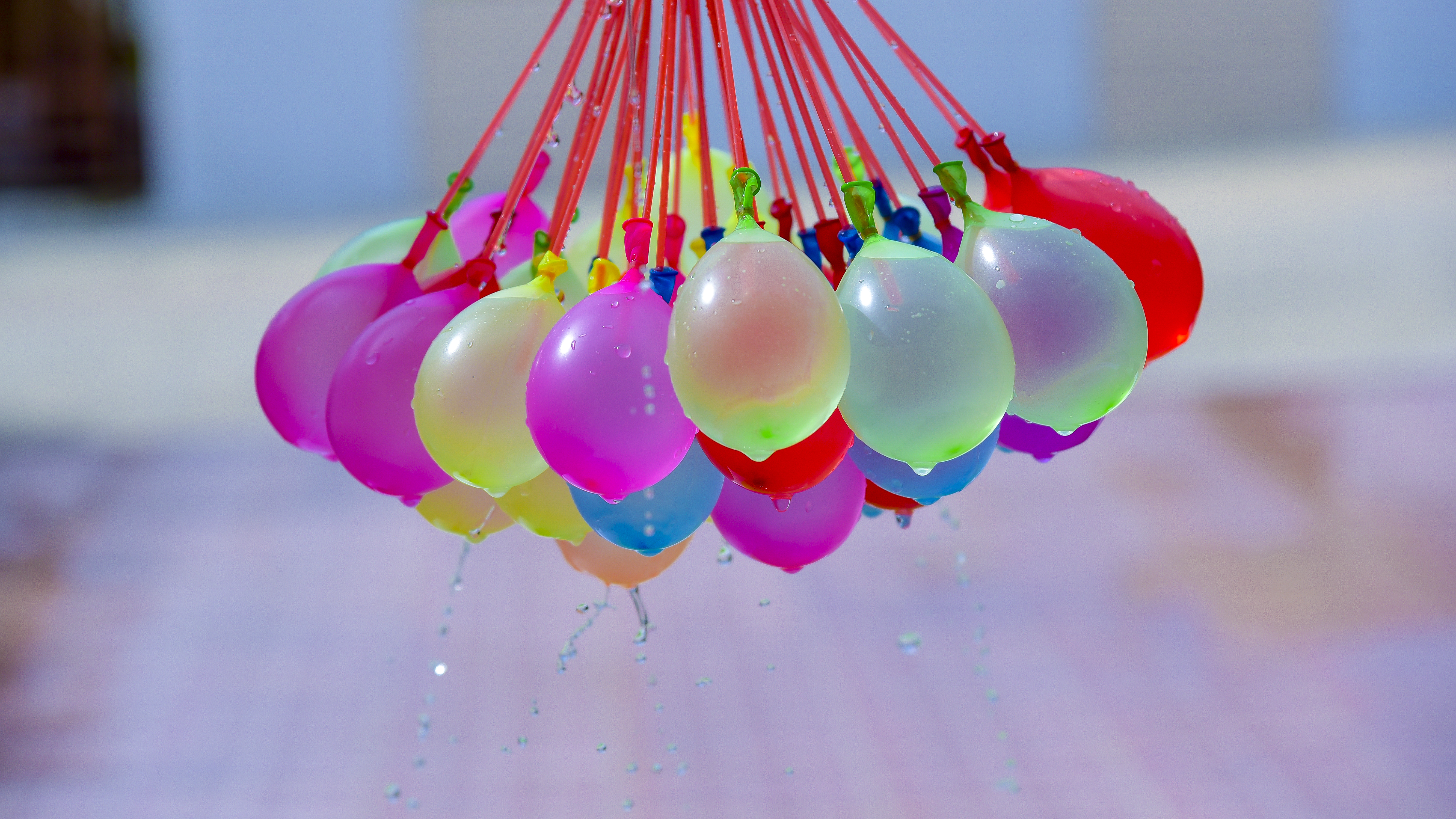 Water Balloons During Holi