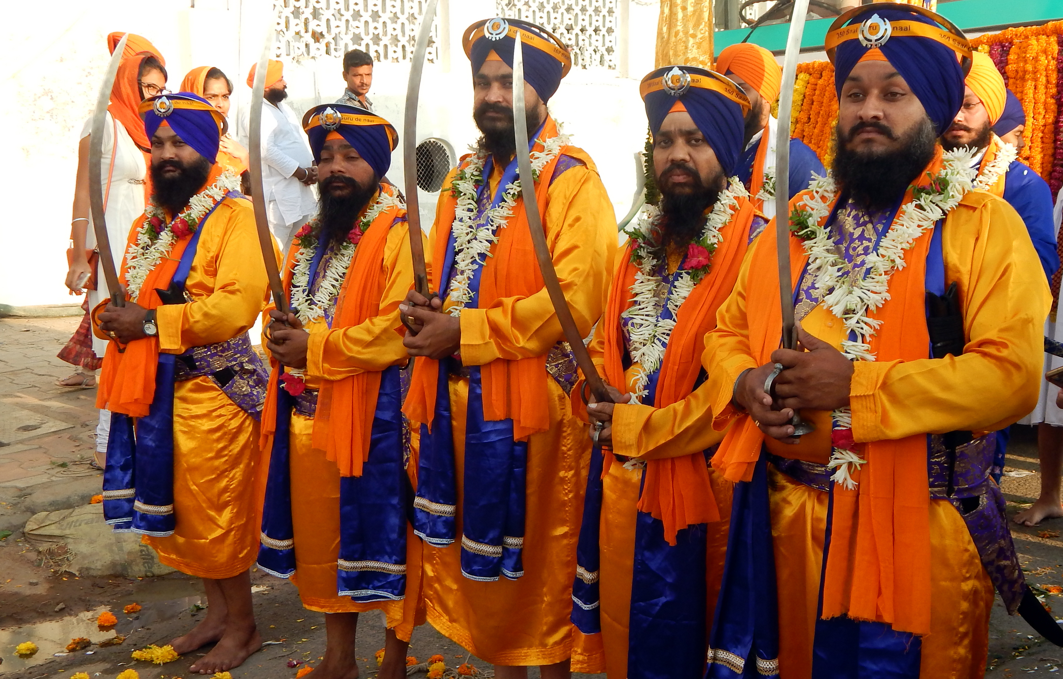 Panj Pyaare on Gurpurab