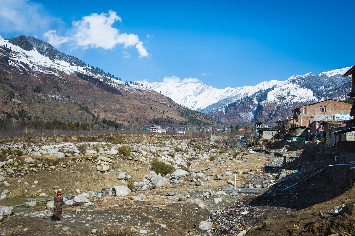 Manali mountain view