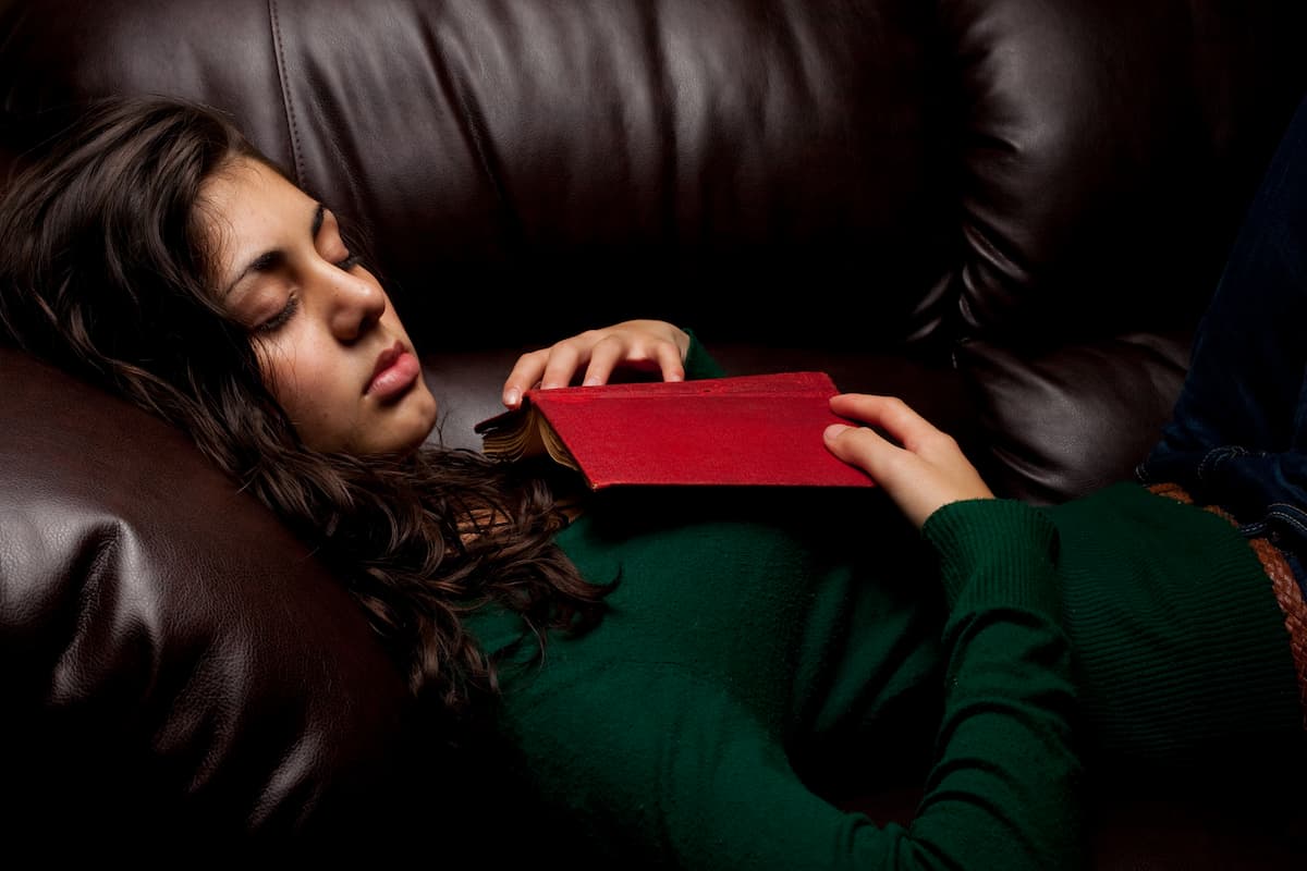 Indian Woman Sleeping