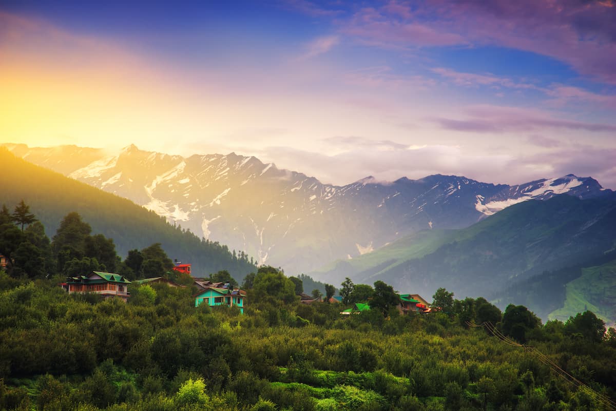 Manali Mountain Landscape