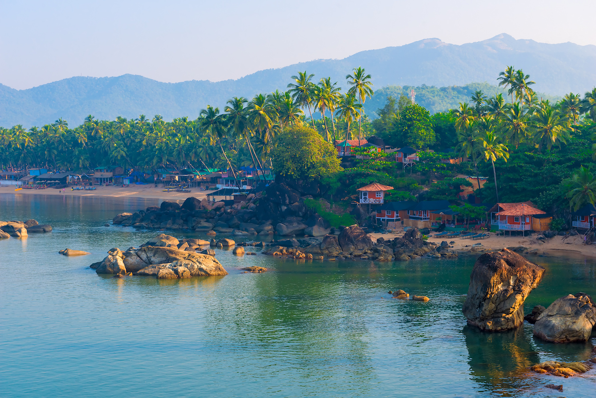 South Goa palolem Beach