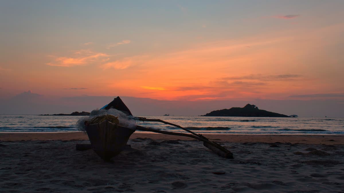 A Beach In Karwar