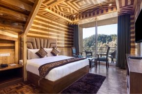 2 Bed Room With Balcony & Valley View Image