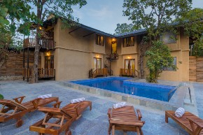 4 Bed Room Pool Villa with Jungle View Image