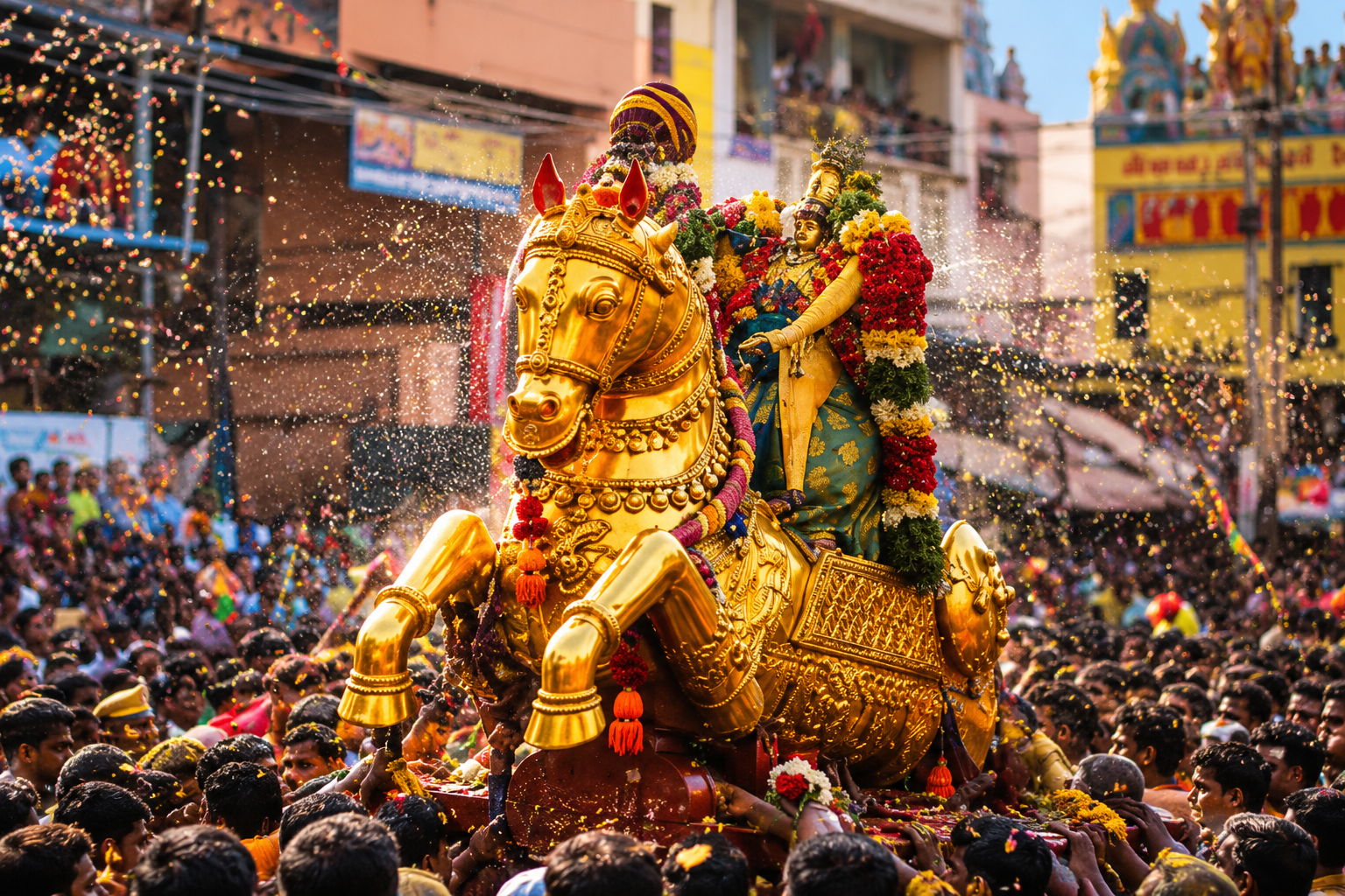 March to June - Summer and the Chithirai Festival