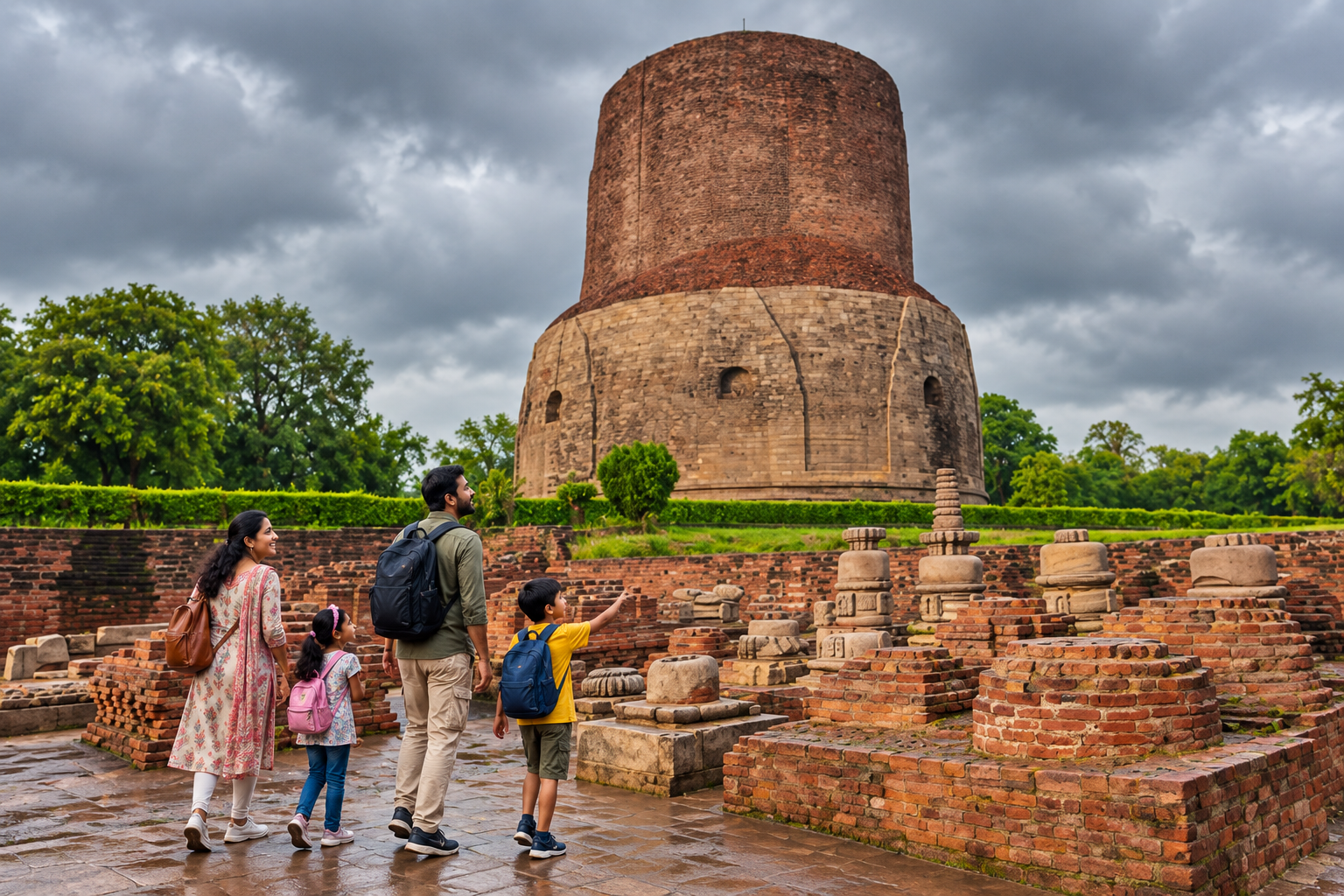 July to mid-October – Monsoon, Quiet & Green
