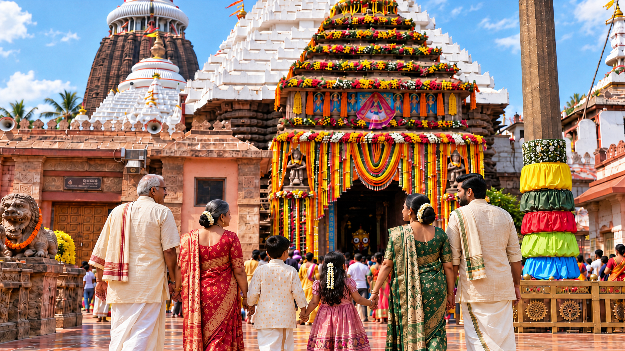 Temple Pilgrims 