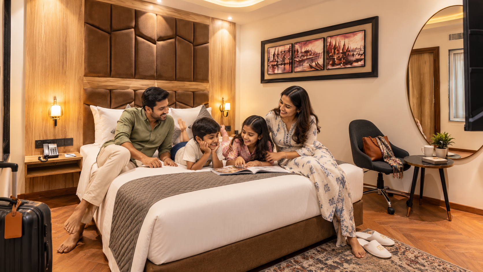 Families on a Multi-Generational Trip 