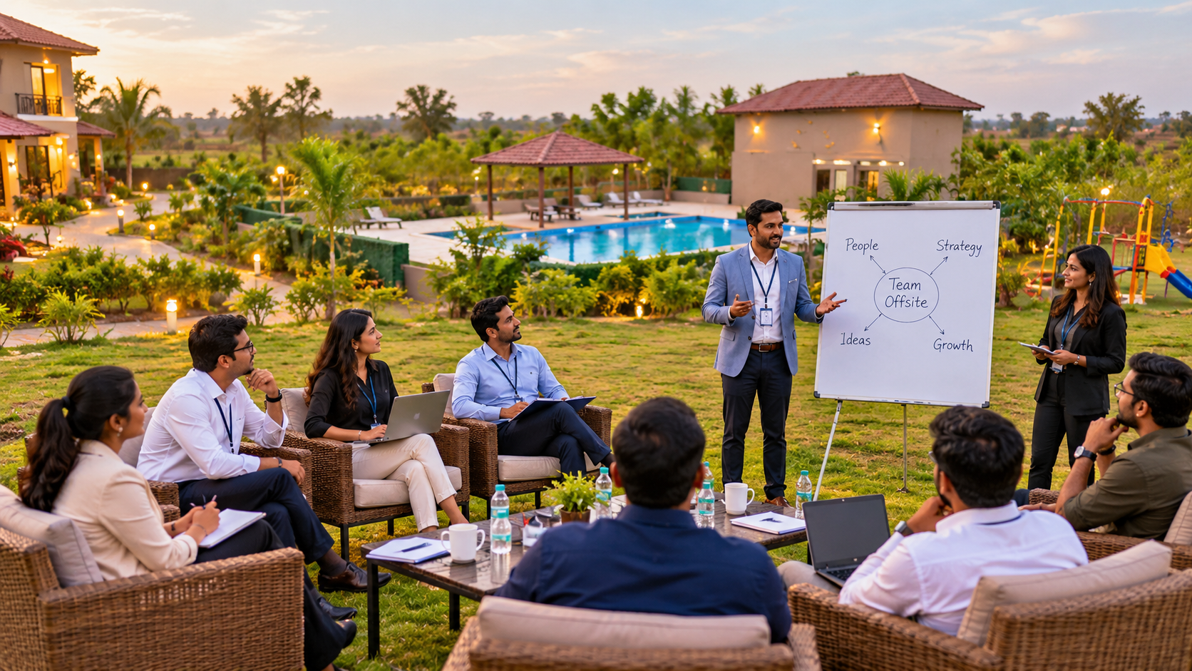 Corporate Retreats & Small Celebrations 